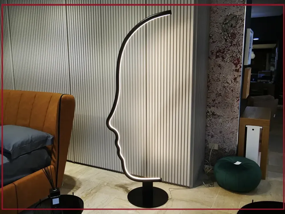 Mogg Da terra stile Moderna Vis a vis con forte sconto- Lampade Da Terra