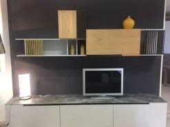 Clearance Soggiorno Slim/speed Legno Pareti attrezzate Design Pareti Attrezzate