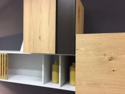 Clearance Soggiorno Slim/speed Legno Pareti attrezzate Design Pareti Attrezzate