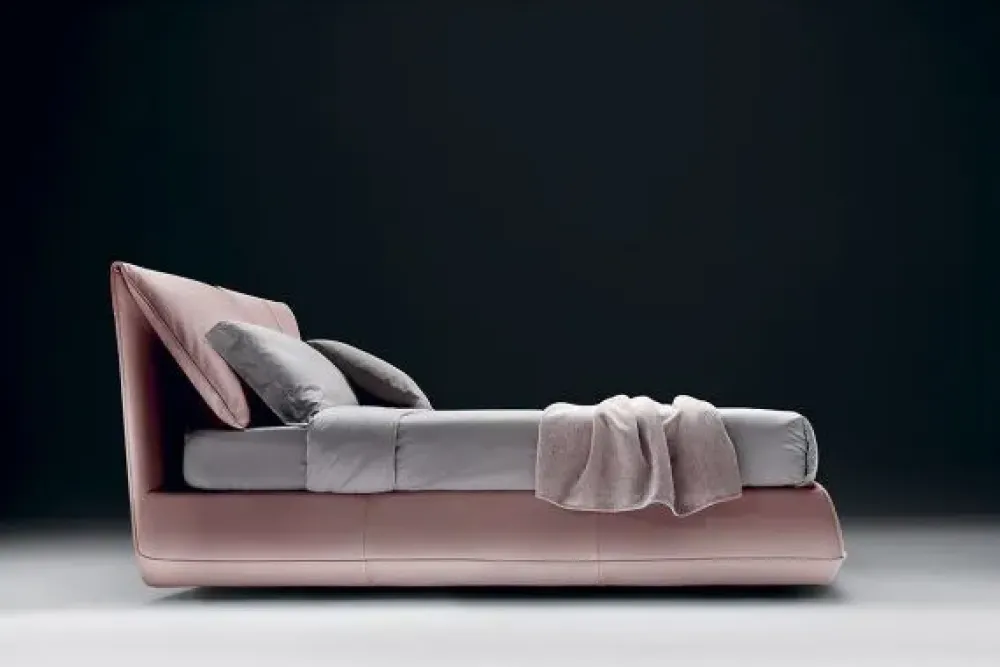 Bontempi Design moderno Avenue h27 : Letto matrimoniale a prezzo scontato.- Letti