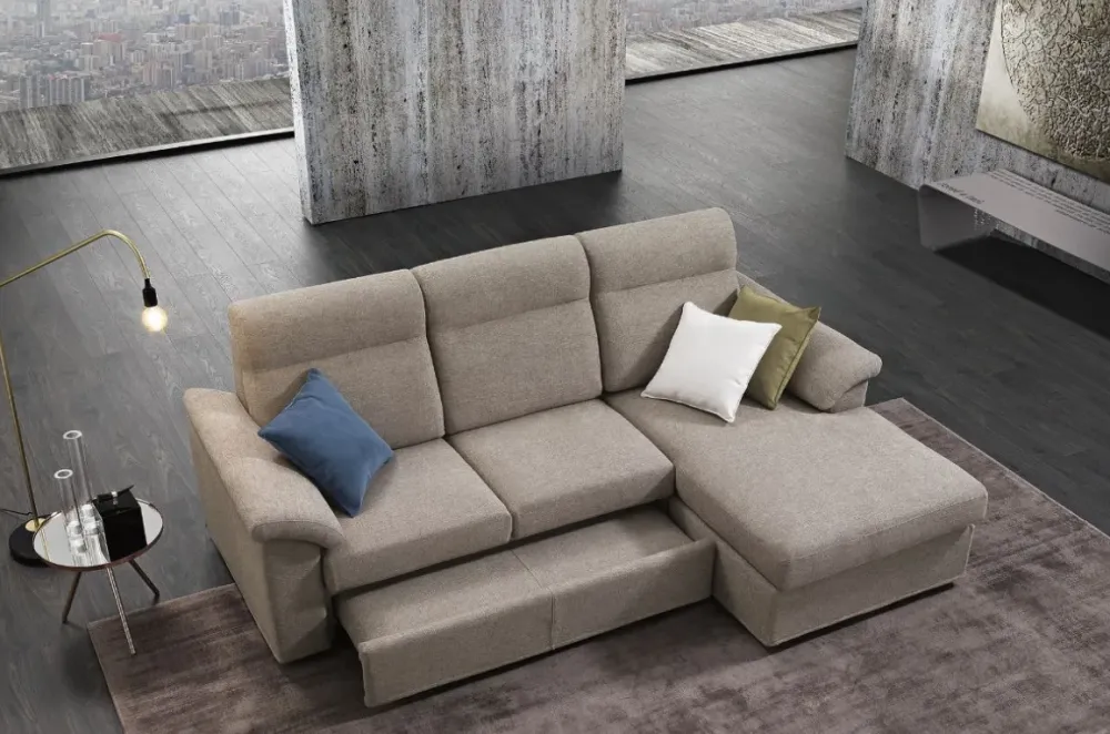 Divani letto con penisola Leo in Offerta Outlet^Biel Outlet