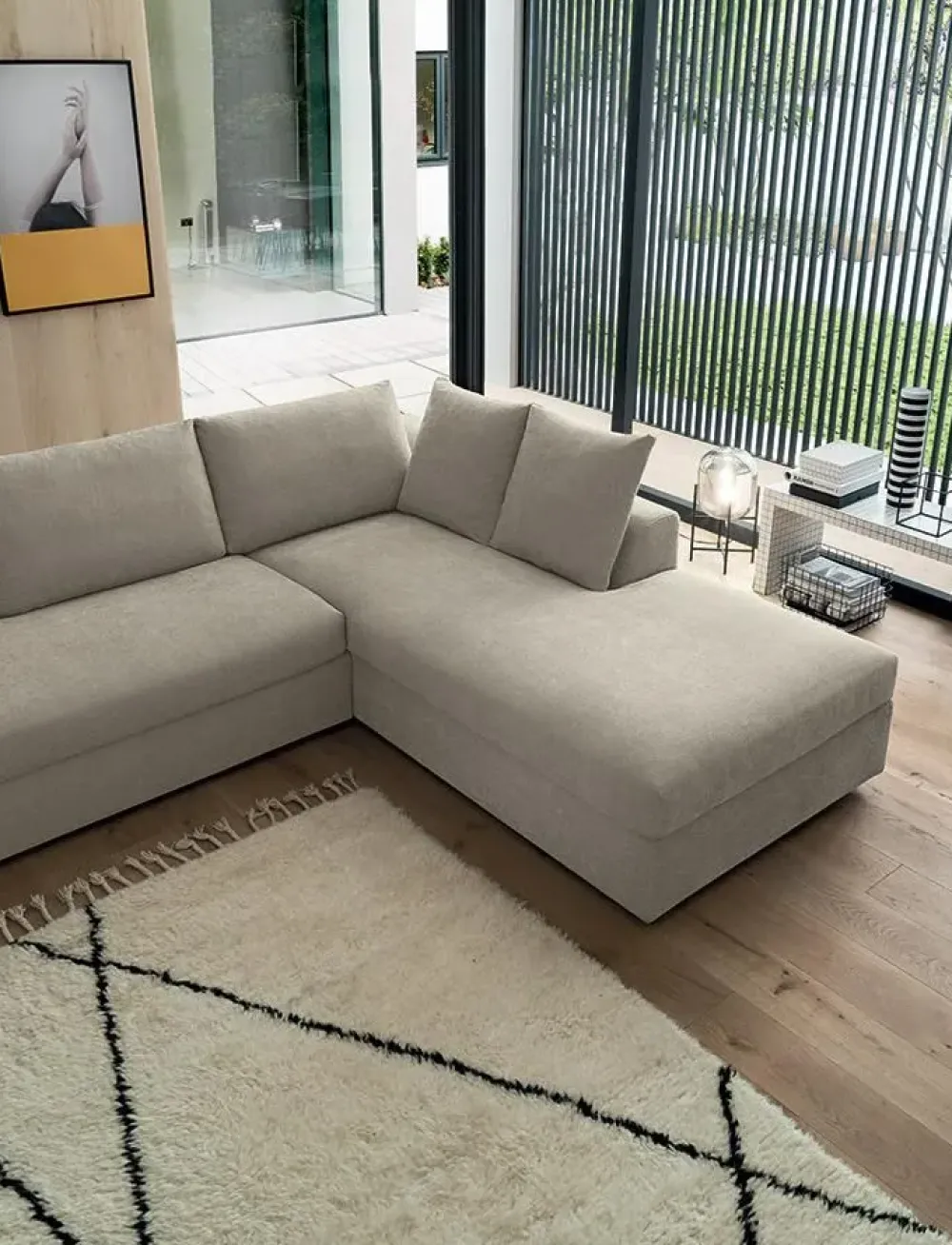 Felis Divani letto con penisola Aston in OFFERTA - 45%- Divani