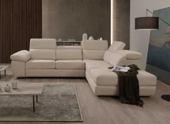 Clearance Divani letto con penisola Fuller OFFERTA OUTLET Divani