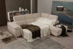 Clearance Divani letto con penisola Fuller OFFERTA OUTLET Divani