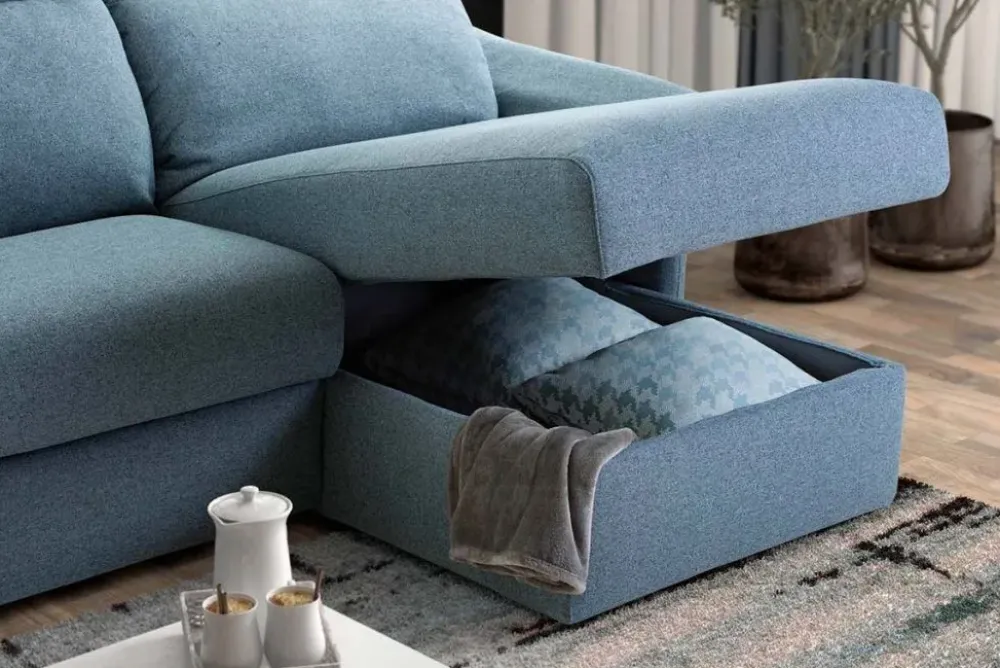 Clearance Divani letto con penisola Divano letto sidney con penisola contenitore OFFERTA OUTLET Divani