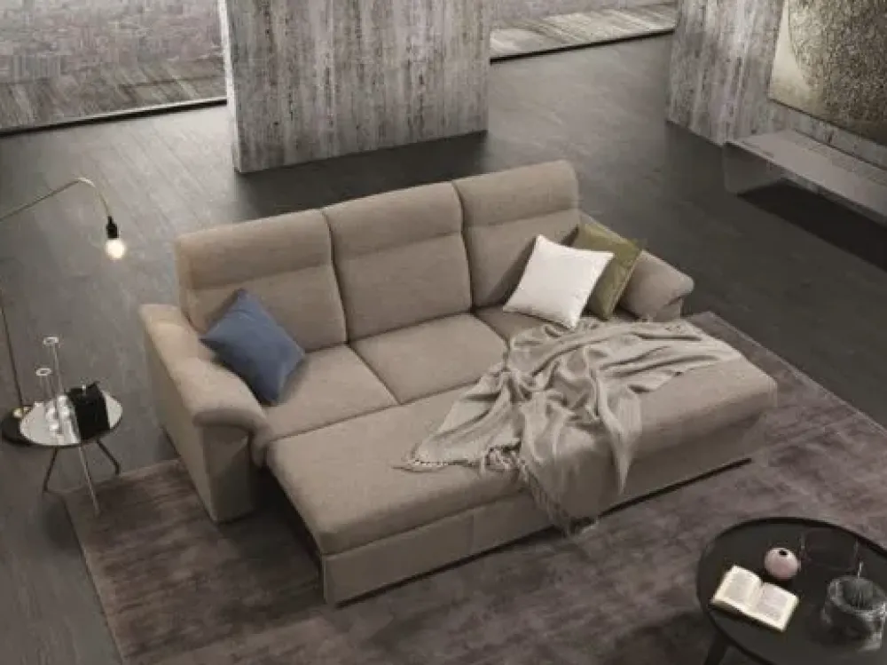 Divani letto con penisola Leo in OFFERTA - 50%^Biel Sale