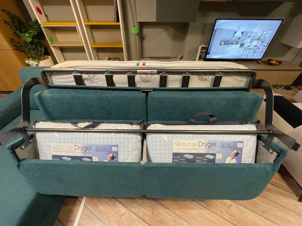 Vitarelax Divani letto con penisola in Tessuto a prezzo scontato- Divani