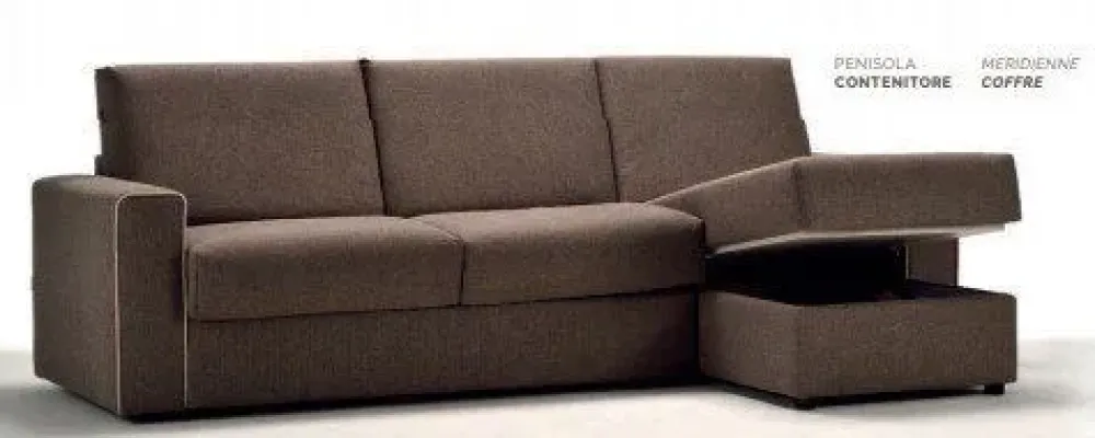 Divani letto con penisola Family 4 PREZZI OUTLET sconto 33%^Family Bedding Online