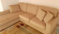 Divani letto con penisola Elio in Tessuto a 1500€^Artigianale Discount