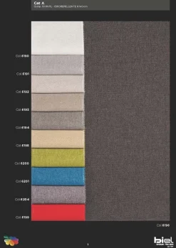 Biel Divani letto con penisola in stile Moderno Con seduta fissa con forte sconto- Divani