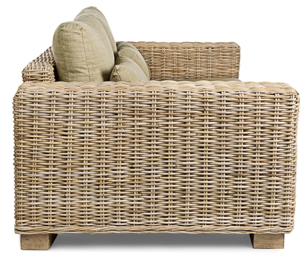 Online Divani per l'esterno : modello Leandro in Offerta Outlet Divani Da Giardino