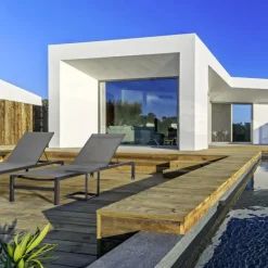 Divani per l'esterno : modello Lettino konnor in Offerta Outlet^Bizzotto Hot