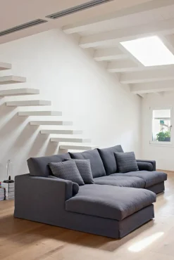 Divano 3+2 in tessuto Divani