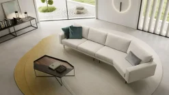 Divano a 4 posti modello Forest di a prezzo riservato^Doimo Salotti Discount