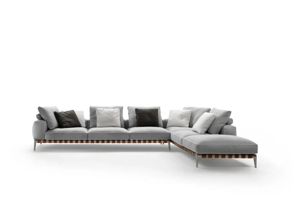 Divano a 4 posti modello Gregory di a prezzo riservato^Flexform Sale