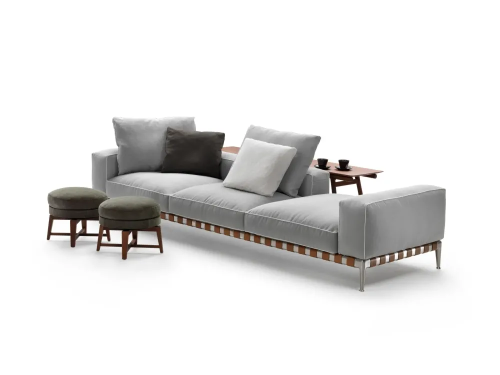 Divano a 4 posti modello Gregory di a prezzo riservato^Flexform Sale