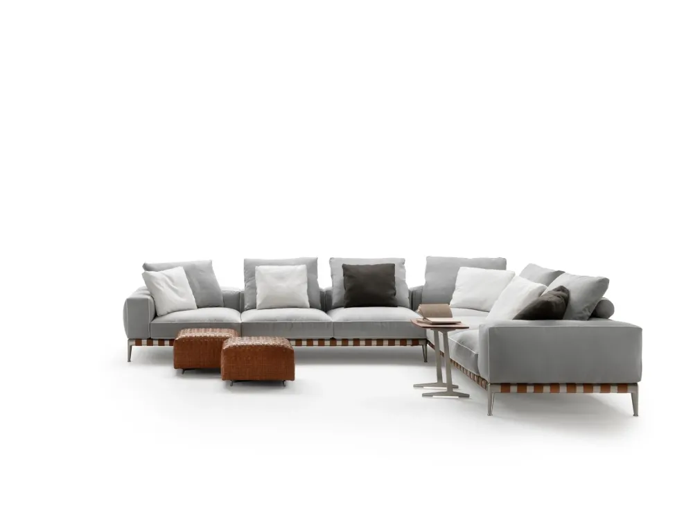 Divano a 4 posti modello Gregory di a prezzo riservato^Flexform Sale