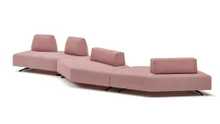 Outlet Divano a 5 posti modello Simply di a prezzo riservato Divani