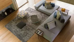 Divano a 3 posti modello Softbench di a prezzo riservato^Flou New