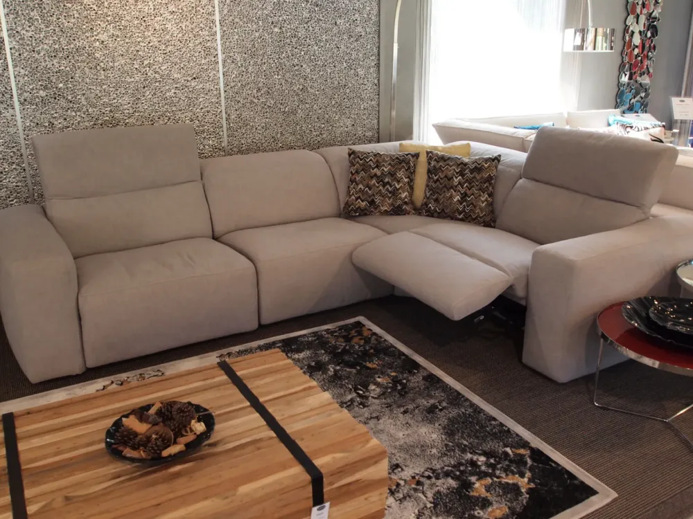 Sale Divano angolare Beverly SCONTO 55% Divani