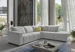 Discount Divano angolare Divano a molle insacchettate altissima qualita in Offerta Outlet Divani