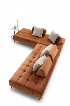 Le Comfort Divano angolare Divano modello bowie in Offerta Outlet- Divani