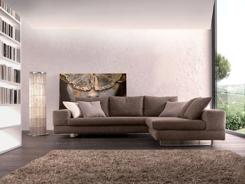 Crippa Salotti Divano angolare Free : con uno SCONTO ESCLUSIVO del 33%- Divani