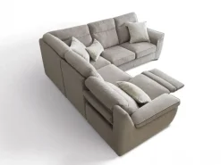 Clearance Divano angolare Hollis a prezzo ribassato Divani