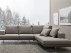 Crippa Salotti Divano angolare in Tessuto Crippa divani&letti a prezzo scontato- Divani