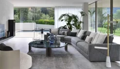 Flou Divano Angolare in Tessuto My place di- Divani