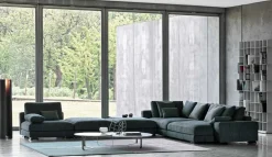 Flou Divano Angolare in Tessuto My place di- Divani