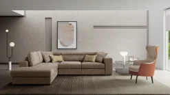 Le Comfort Divano angolare in Tessuto Plaris- Divani