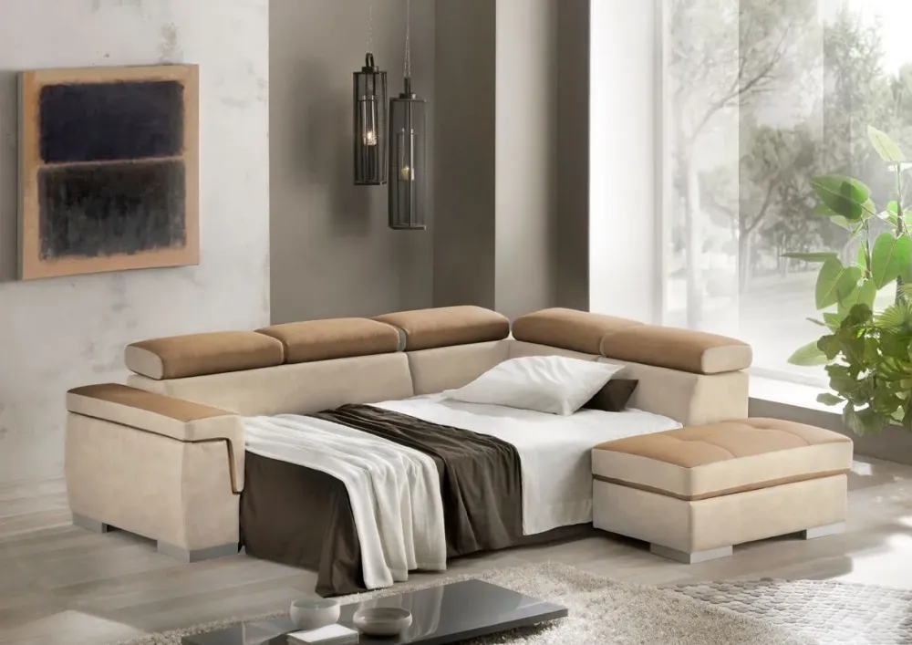 Artigianale Divano angolare Karma a PREZZO OUTLET- Divani