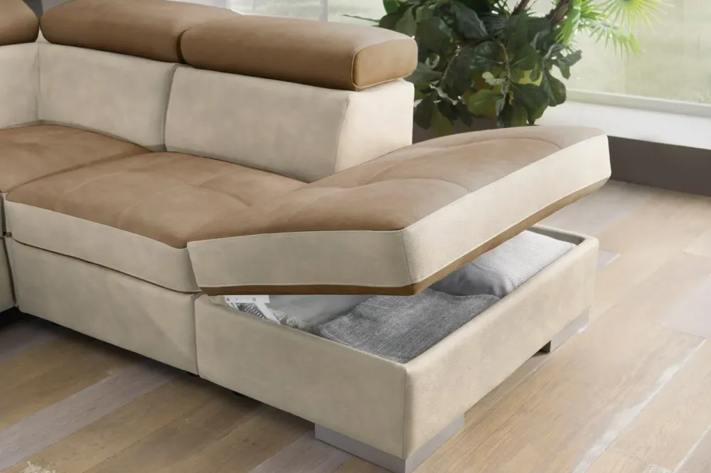 Artigianale Divano angolare Karma a PREZZO OUTLET- Divani