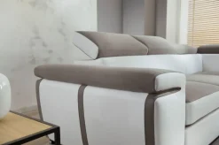 Outlet Divano angolare Kevin grande a prezzo ribassato Divani