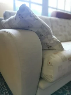 Outlet Divano Angolare modello Divano angolare di con forte sconto Divani