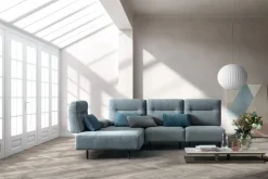 Outlet Divano Angolare modello Dalton1 di con forte sconto Divani