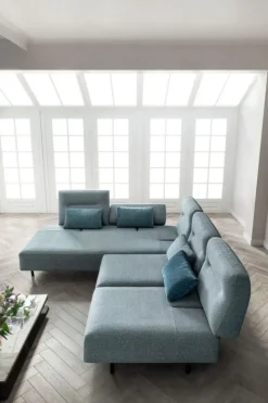 Outlet Divano Angolare modello Dalton1 di con forte sconto Divani