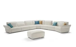 Md work Divano angolare Modello italia completo di meccanismi in tutto il divano   PREZZI OUTLET- Divani