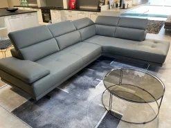 Calia Divano angolare modello Mauritius di con forte sconto- Divani