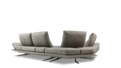 Nicoletti Home Divano angolare Chamonix PREZZI OUTLET sconto 48%- Divani