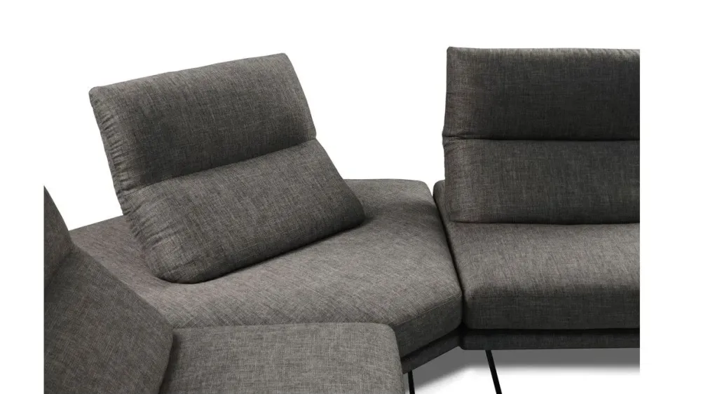 Nicoletti Home Divano angolare Chamonix PREZZI OUTLET sconto 48%- Divani