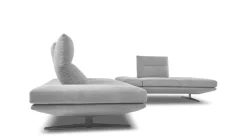 Nicoletti Home Divano angolare Chamonix PREZZI OUTLET sconto 48%- Divani