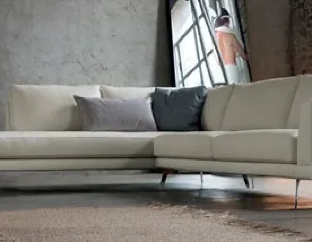 Outlet Divano angolare Philip.92 in Offerta Outlet Divani