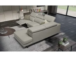 Sale Divano angolare tessuto in poliuretano a prezzo Outlet Divani