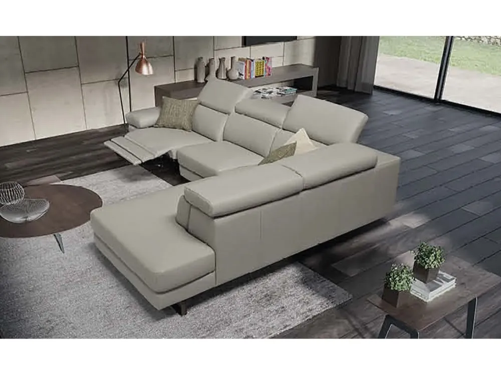 Sale Divano angolare tessuto in poliuretano a prezzo Outlet Divani