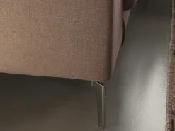 Crippa Salotti Divano angolare tessuto in poliuretano a prezzo scontato- Divani