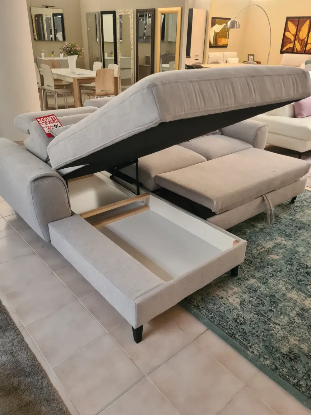 Hot Divano Adele PREZZI OUTLET sconto 50% Divani