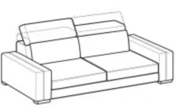 Divano Astor con forte sconto^Artigianale Clearance