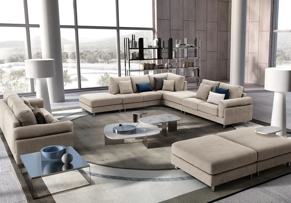 Divano Axel di in stile moderno a prezzo Outlet^Biel Clearance